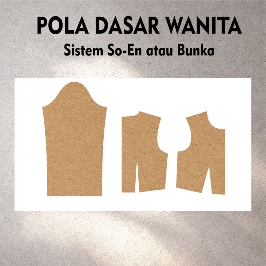 POLA DASAR BADAN WANITA SISTEM SO-EN ATAU BUNKA