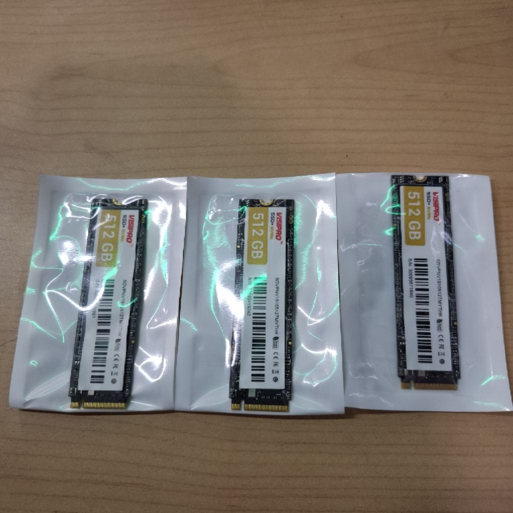 SSD NVME VISIPRO 512GB - SSD NVME 512GB VISIPRO CENTINEL KESEHATAN 99/100% LIKE NEW