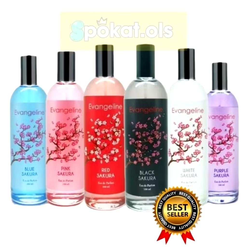 EVANGELINE SAKURA PARFUM EDT 100ML - PARFUM EVANGELINE SAKURA BPOM