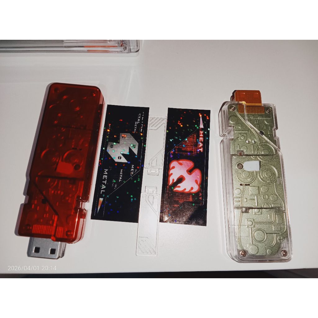 DX Gaia memory v2 Heat & Metal