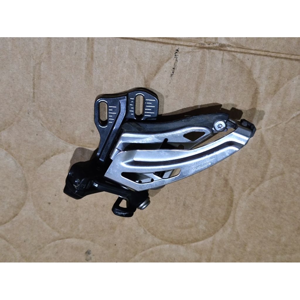 FD shimano deore M6020 Alivio M4020 2speed tarikan samping 2nd mulus