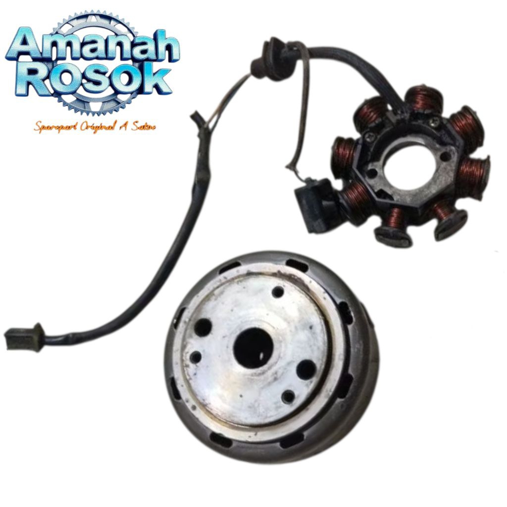 MAGHNET MAGNET MAGNIT SPUL SPOL SUZUKI SHOGUN 110 R KEBO SHOGUN NEW ORIGINAL PART LEPASAN MOTOR