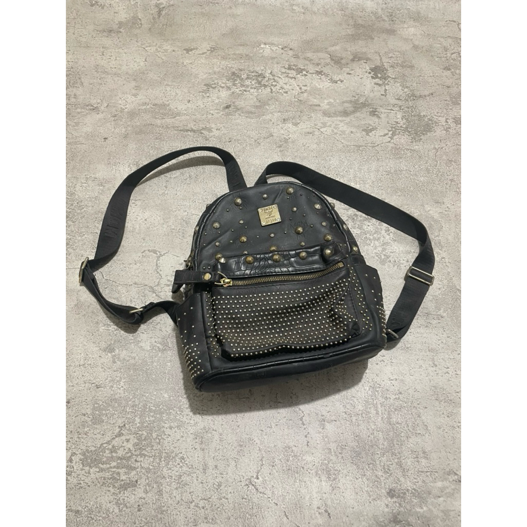 KODE:177-TAS RANSEL MINI BRAND MCM