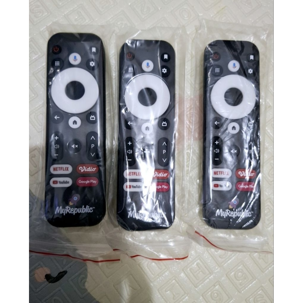 Remot Voice V5 Stb dekoder android TV box  My republik netflix ||Original kondisi BARU