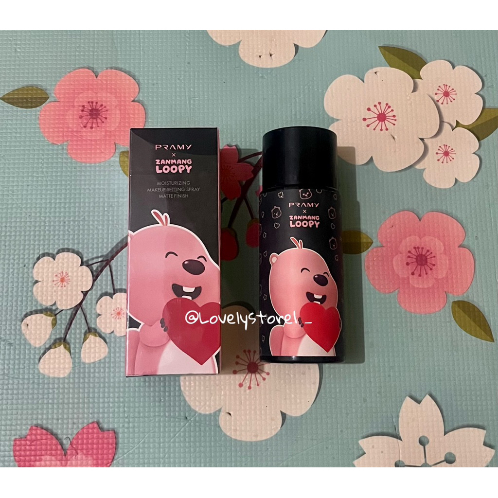 [LOOPY EXCLUSIVE] Pramy Moisturizing Setting Spray Matte | Dewy / Matte Finish  pramy setting spray 