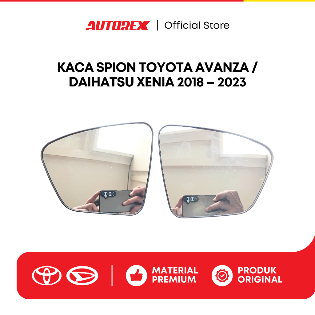 Kaca Spion Toyota Avanza / Daihatsu Xenia 2018–2023 – Spion Samping Mobil