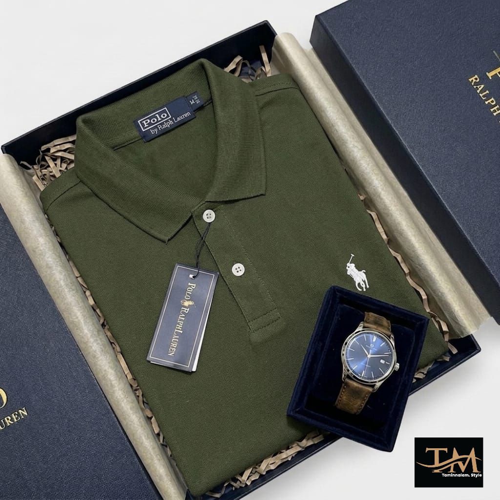 Koas Polos Pria / Baju Kaos Kerah Pria Branded /Koas Krah Polo Shirt Pria Premium HQ