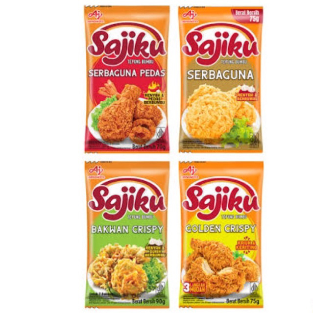 Sajiku tepung bumbu 75g - sajiku tepung bumbu all variant