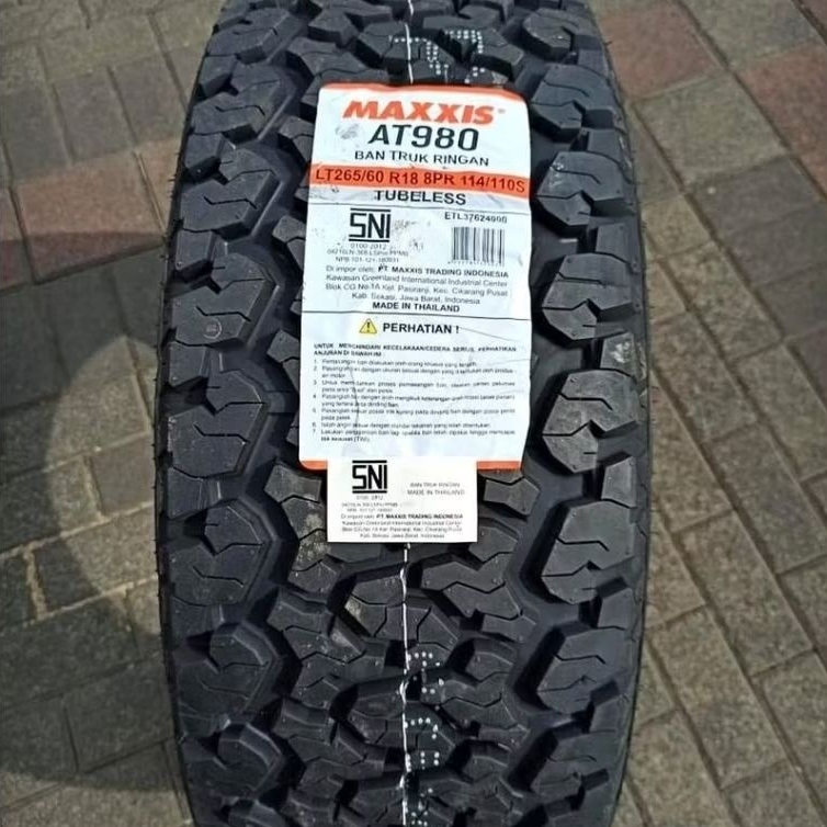 BAN MOBIL SEMI OFFROAD MAXXIS AT980 265/60 R18
