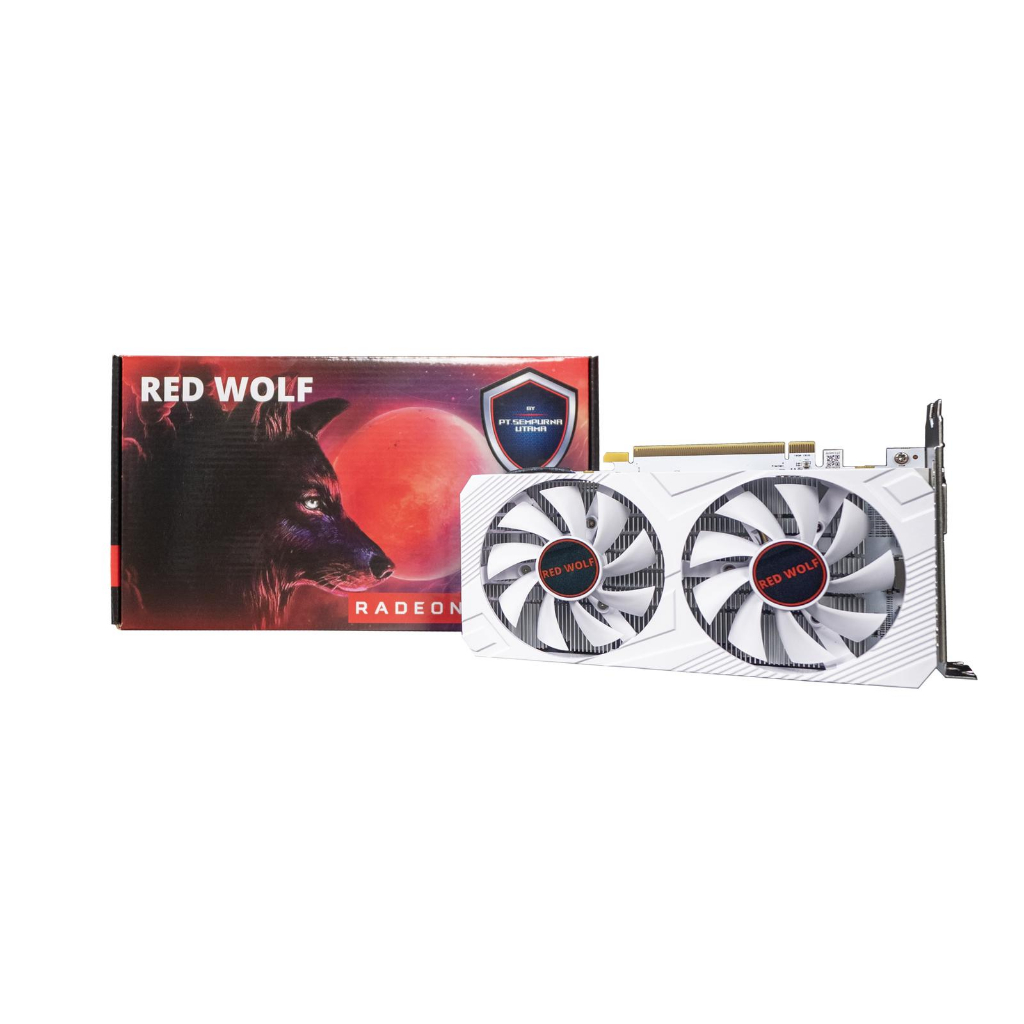 POWERCOLOR RX 580 8GB RED WOLF DDR5 VGA AMD RADEON RX580 8G - DUAL FAN