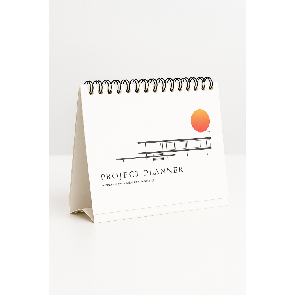 Planner Book / Buku Agenda / Standing Monthly Planner / Weekly Planner / Standing Daily Planner /