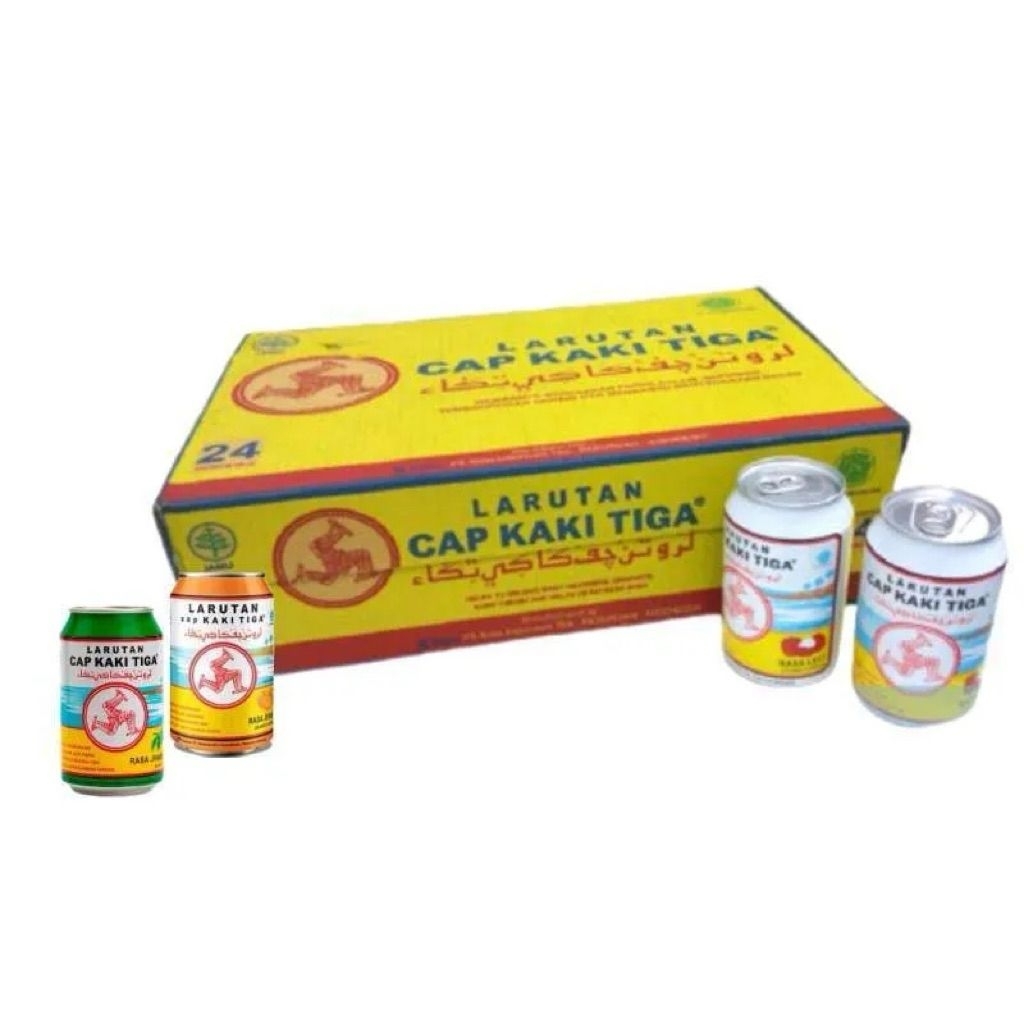 LARUTAN CAP KAKI TIGA  320 ml/ 1 DUS ISI 24 PCS