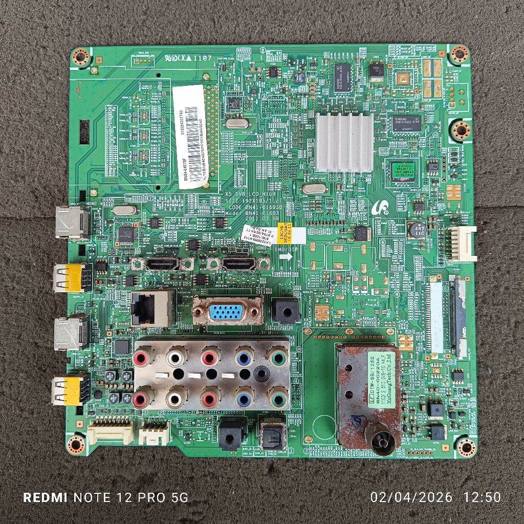 Mb mobo module mainboard tv Samsung LA32D550 LA32D550/K7 LA32D550K7M LA32D550K7MXXD