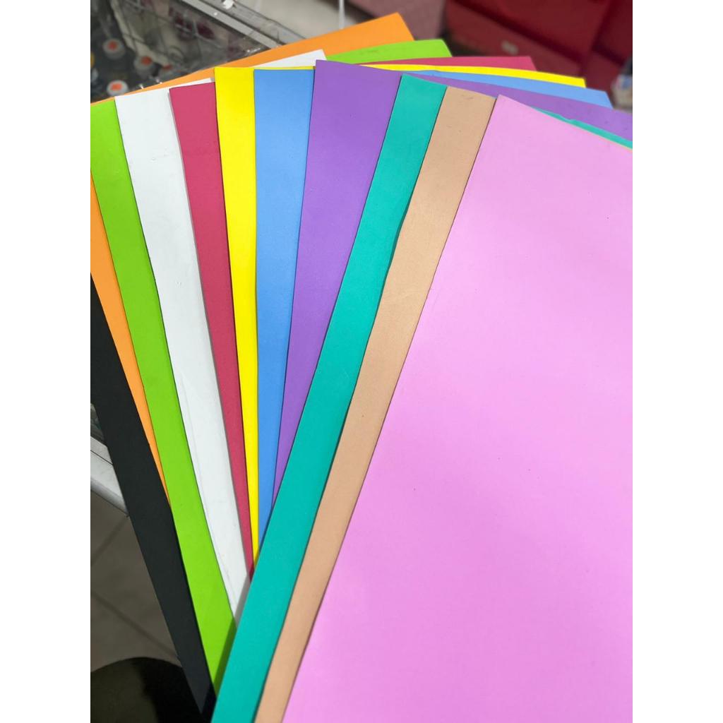 (1PCS) SPON EVA BUSA ATI 2mm SPON EVA LEMBARAN EVA FOAM ART UKURAN 55CMX37CM