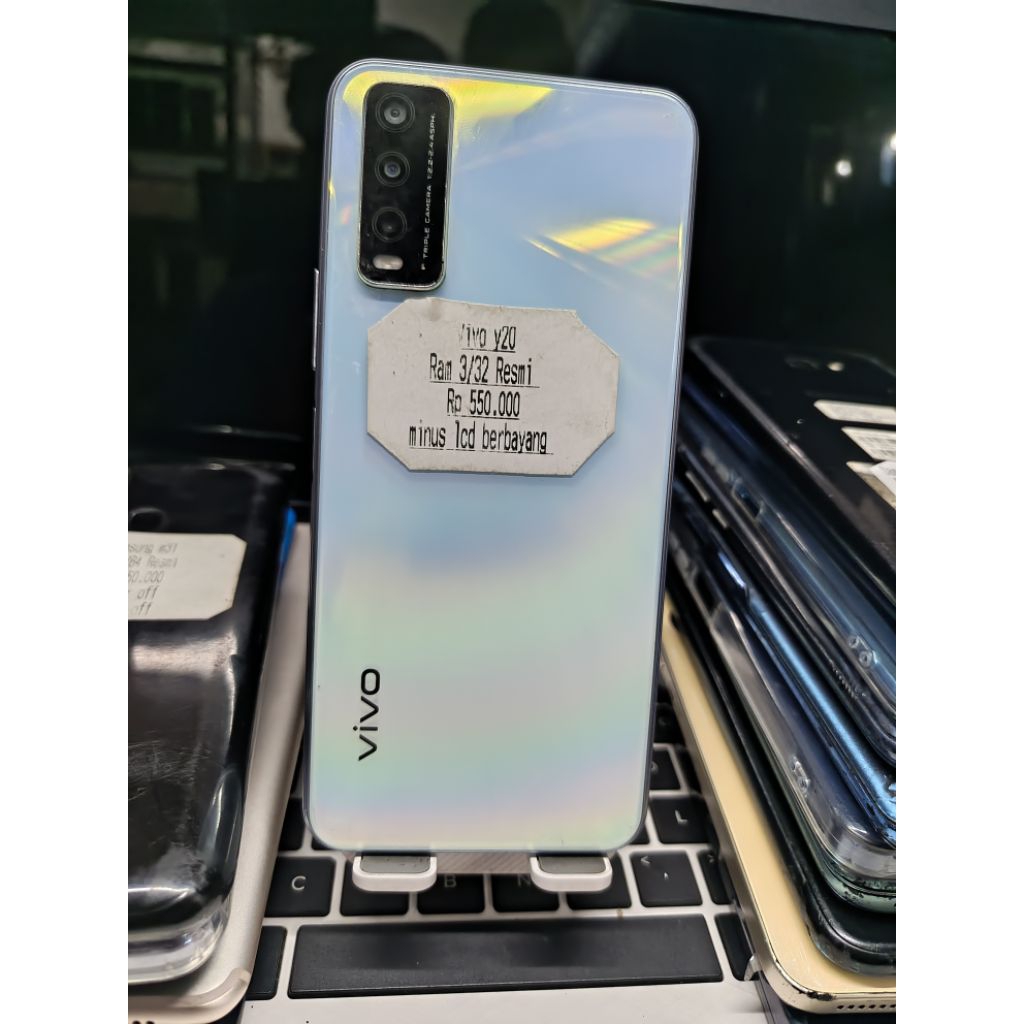 vivo y20 ram 3/32 Resmi minus lcd berbagang
