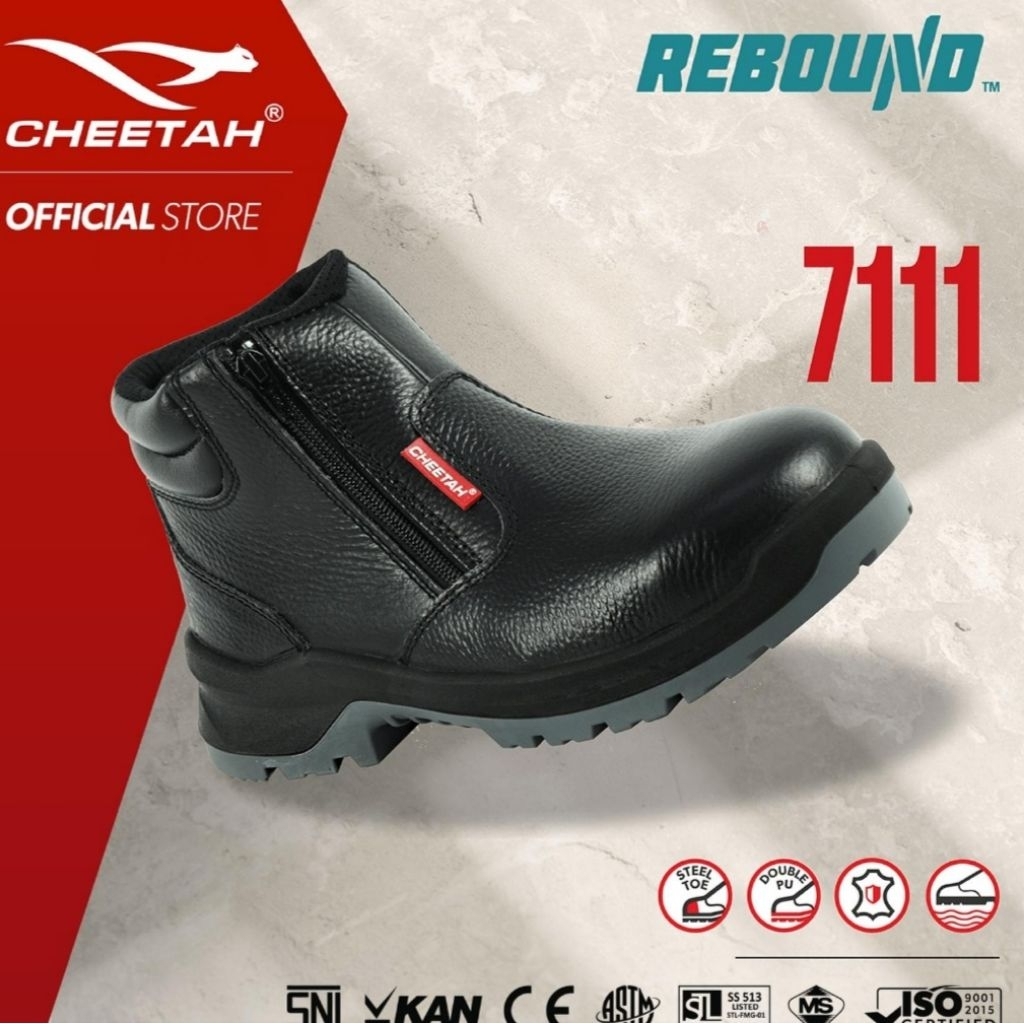 SAFETY SHOES CHEETAH TYPE 7111H / SEPATU SAFETY CHEETAH TYPE 7111H.