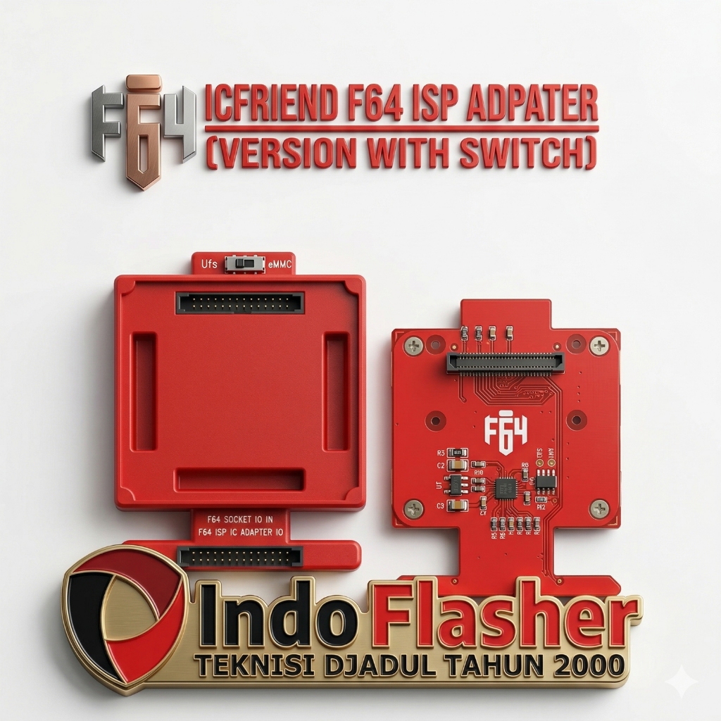 Icfriend IC Friend F64 Adapter With Switch - Adaptor Adapter IC Friend F64 Box Ultra Lite Programmer