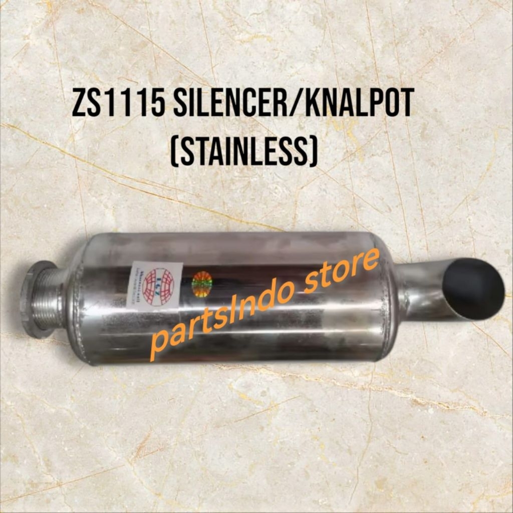 Silencer S1115 knalpot mesin diesel 24pk Stainless