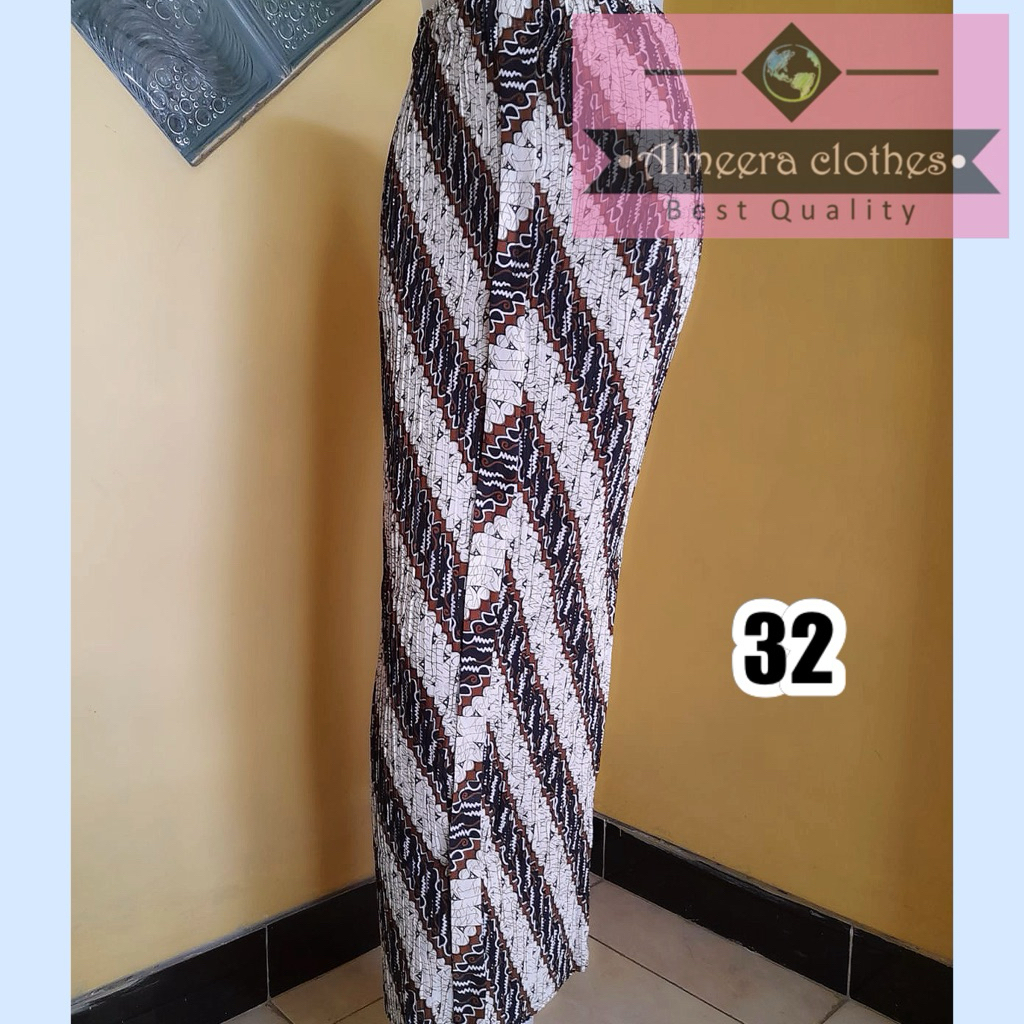 plisket wiru batik rok jarik wiru plisket