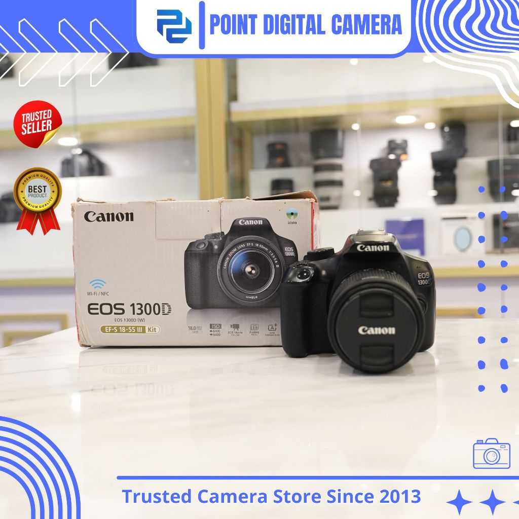 Kamera Camera DSLR Canon Eos 1300D