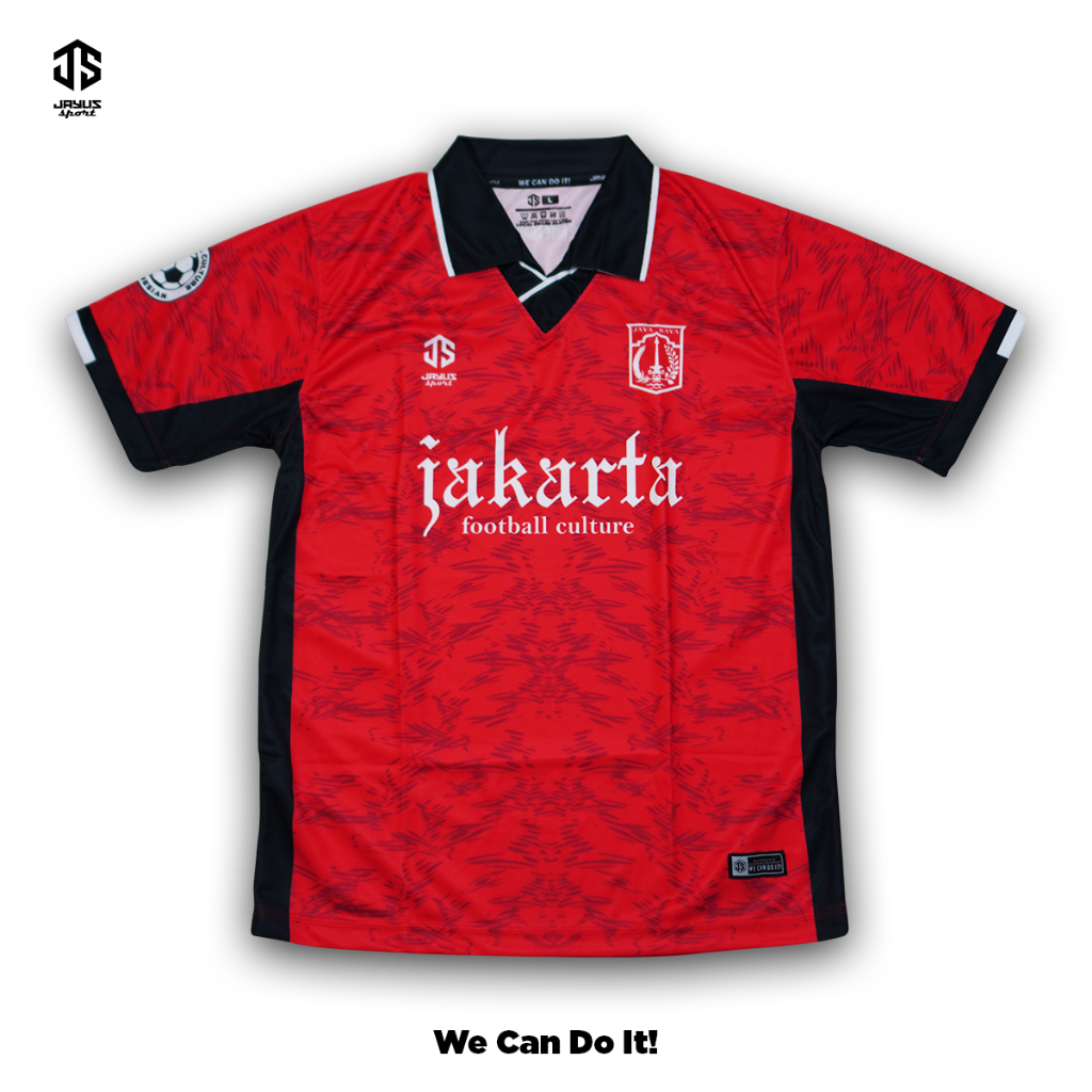 Jersey Persija Football Culture Vintage // Jersey Retro Persija // Football Series