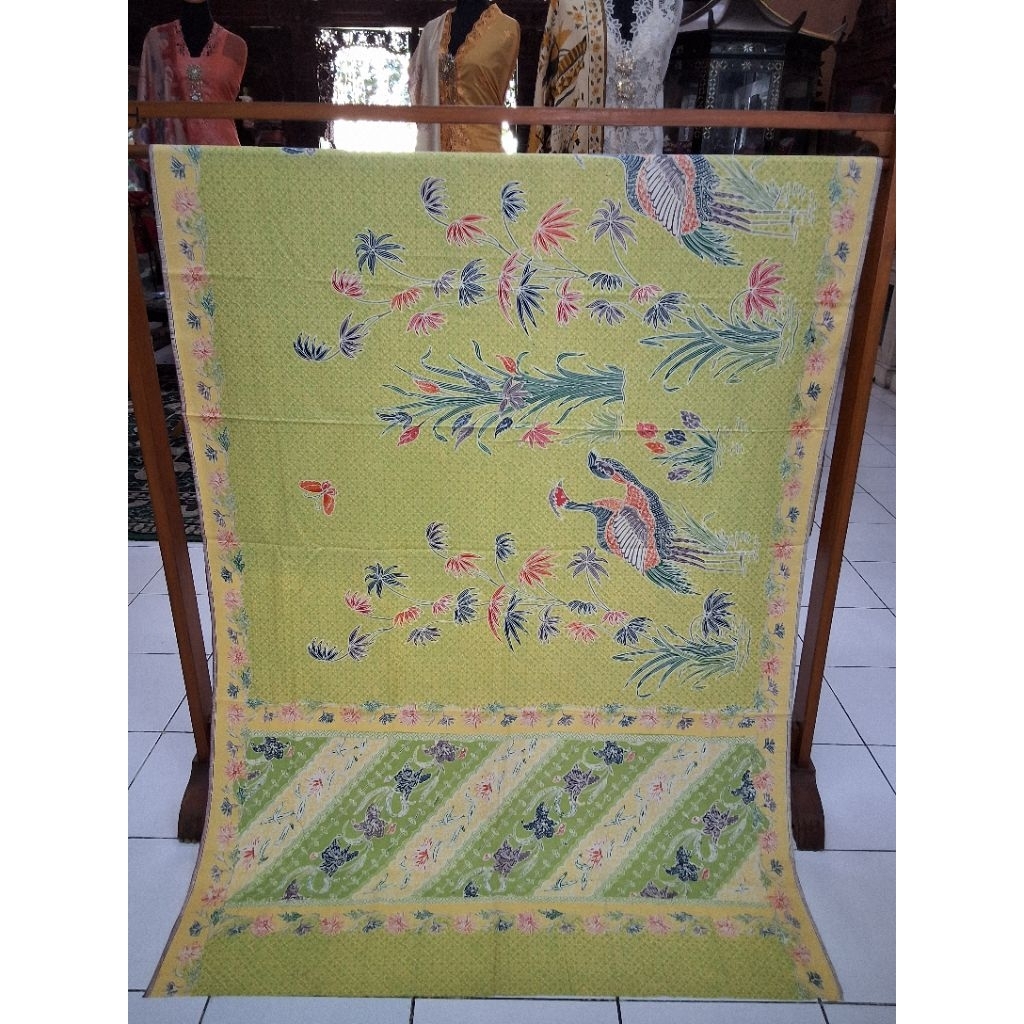 Kain Batik Encim/Kain Buketan/Kain Sarung Batik Encim Buket/Kain Encim