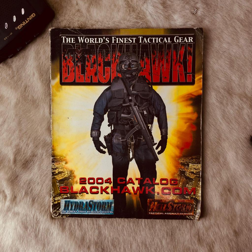 Majalah BLACKHAWK The World Finest Tactical Gear / Majalah Blackhawk 2004 Catalog Black Hawk