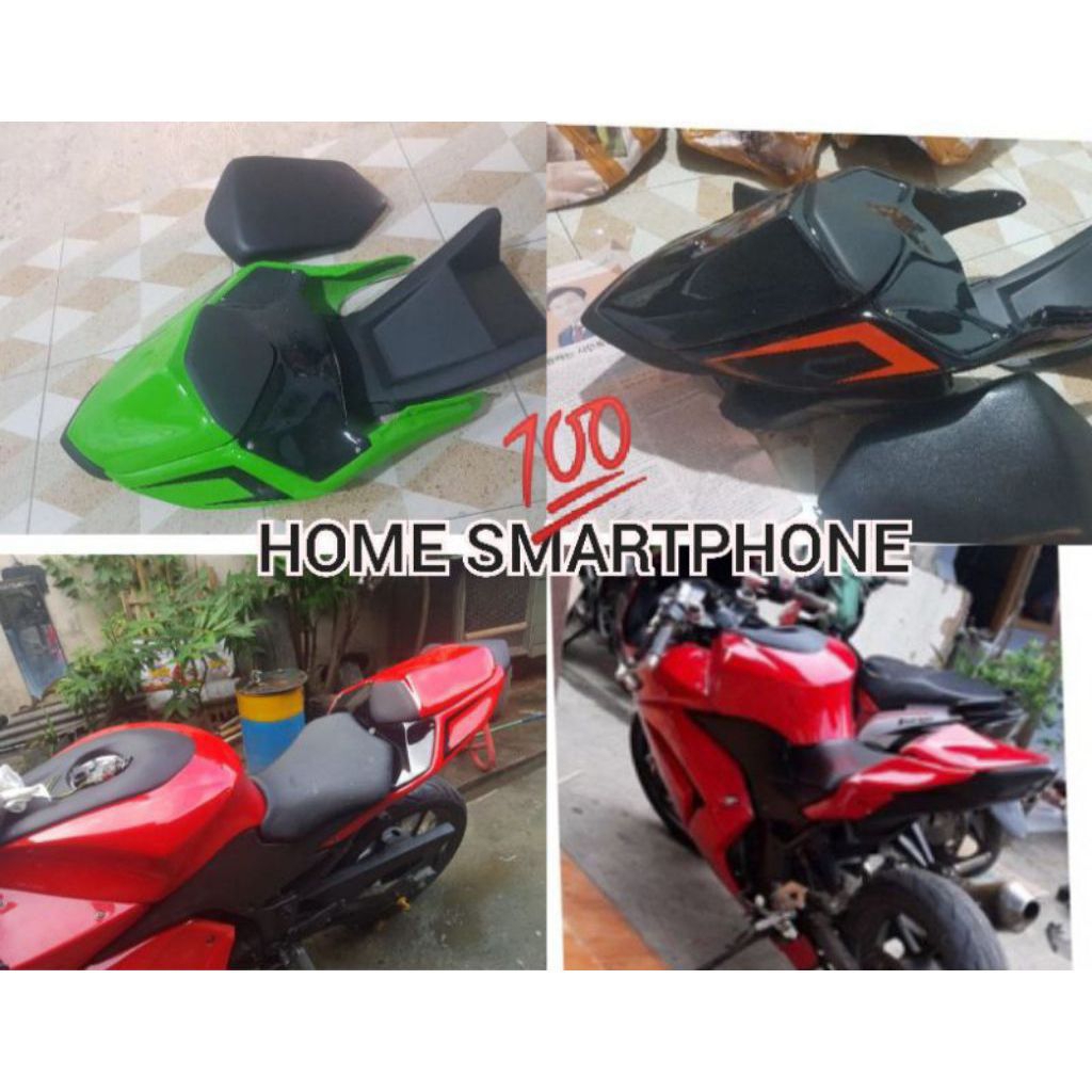 Bodi belakang Kawasaki ninja 250R karbu model zx-636