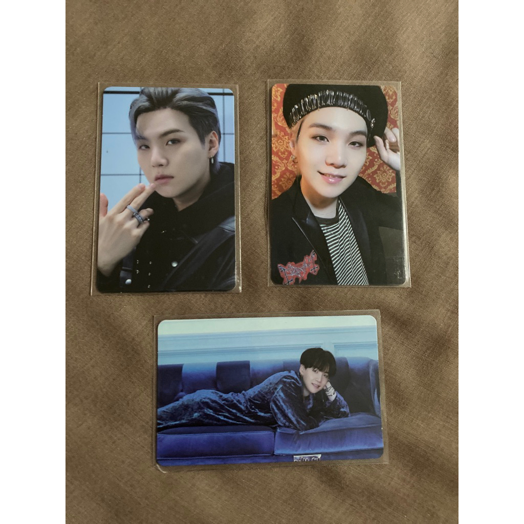 Photocard Official BTS Yoongi