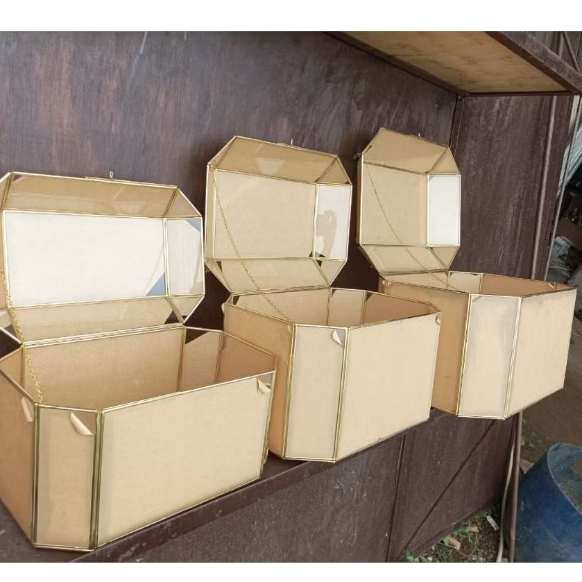 1set/3pcs Box hantaran akrilik free packing/hantaran akrilik/box akrilik