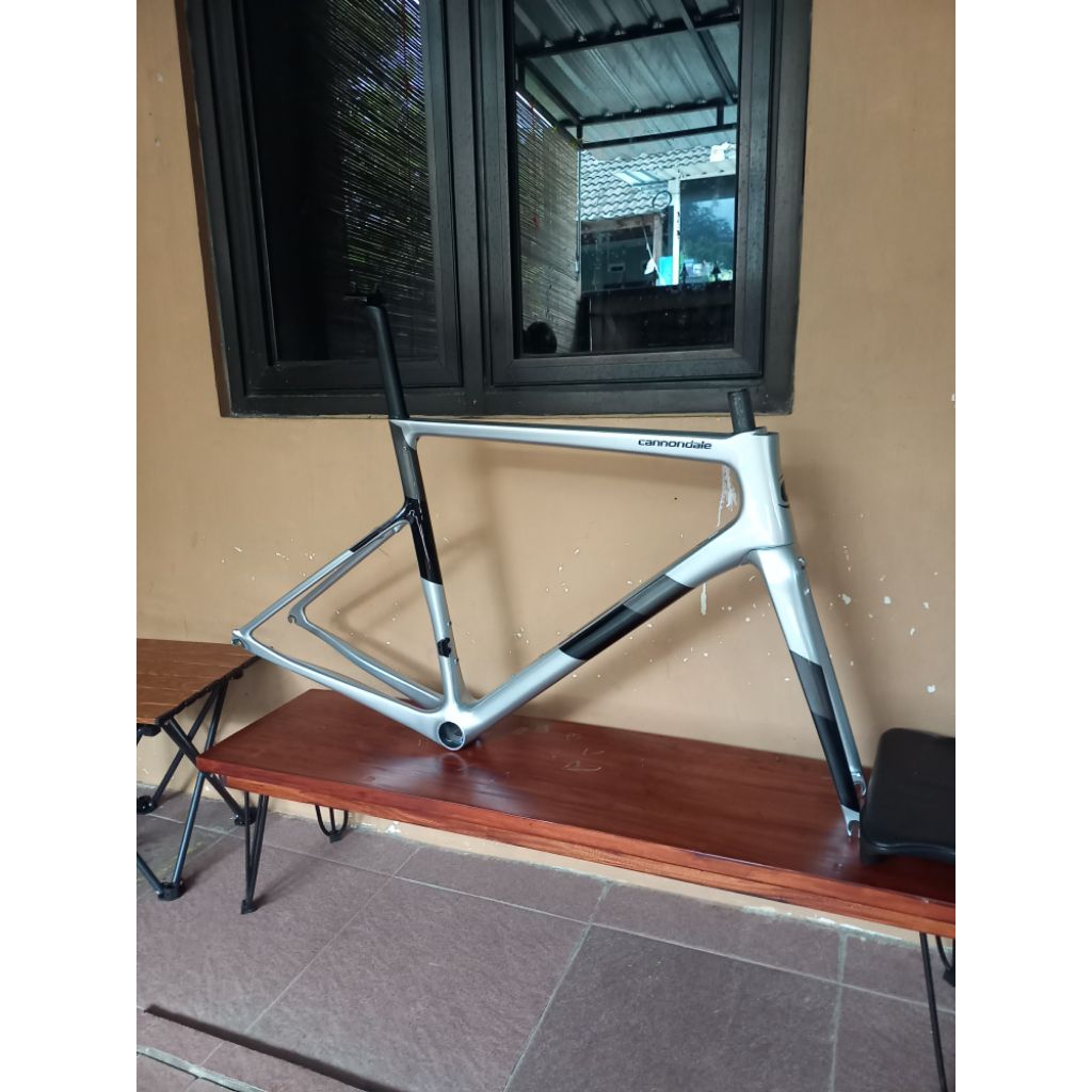 frameset Cannondale Supersix evo rim brake 2020 size 54 seatpost hollowgram SL