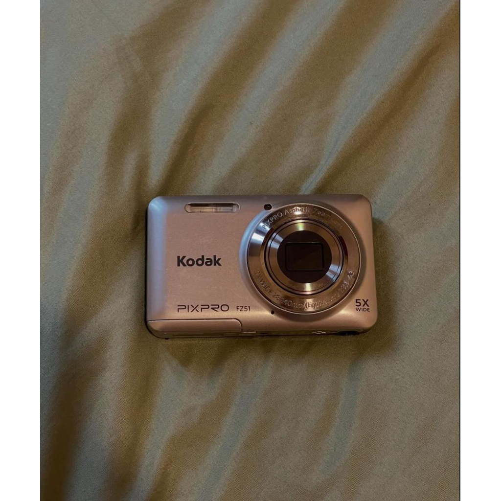 KODAK Pixpro FZ51 Silver – Digicam 16MP | 5x Optical Zoom | Compact Camera (Second No Minus Like New