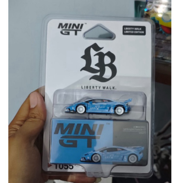 Mini GT Lamborghini Huracan card LBWK