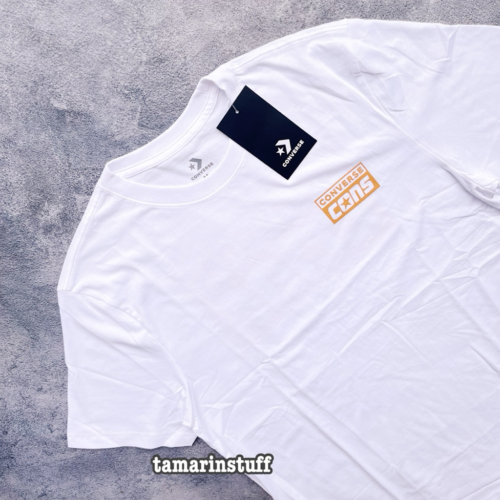 T-Shirt Converse Cons Graphic White