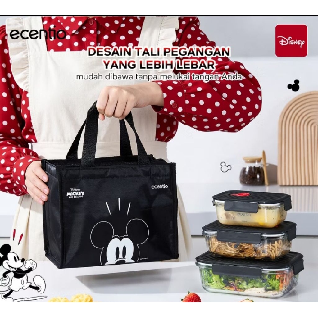 Tas Bekal Kotak Makan Ecentio / Lunch box Bag / Lunch bag