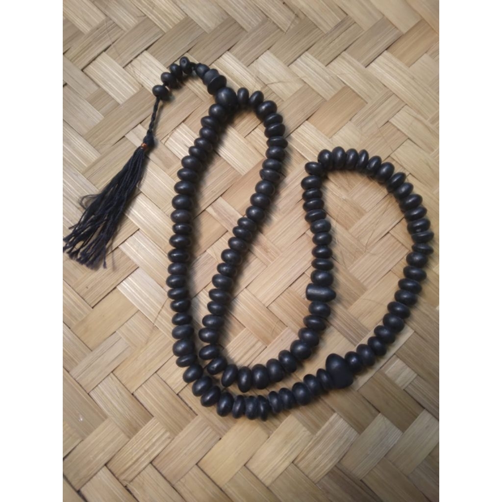 Tasbih biji gebang Asli original kualitas Premium