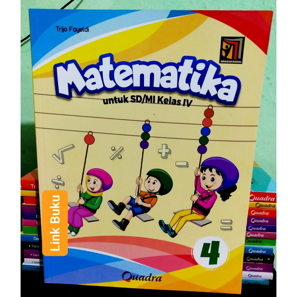 Buku Matematika Kelas 4 SD Kurikulum Merdeka Quadra