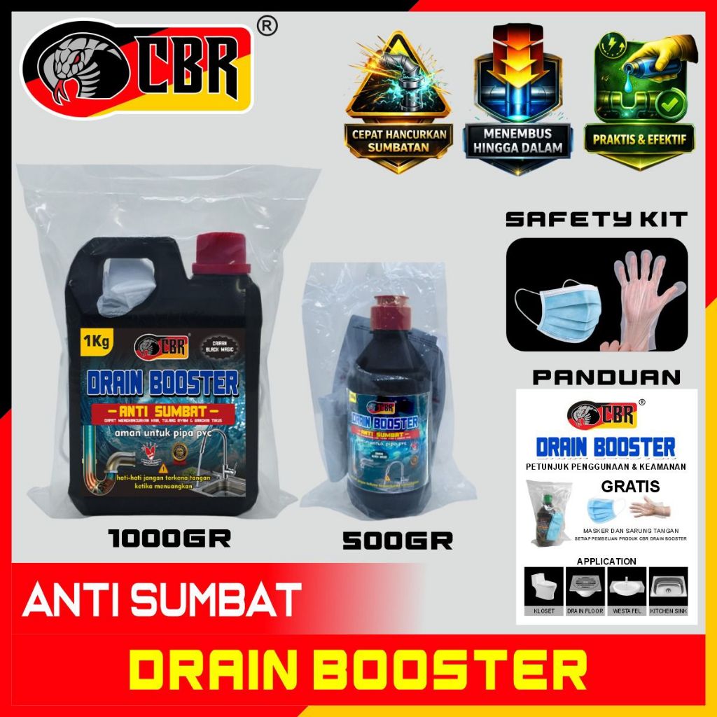 ANTI SUMBAT WC DAN ANTI SUMBAT SALURAN PIPA / CAIRAN ANTI SUMBAT/ SODA API CAIR- CBR