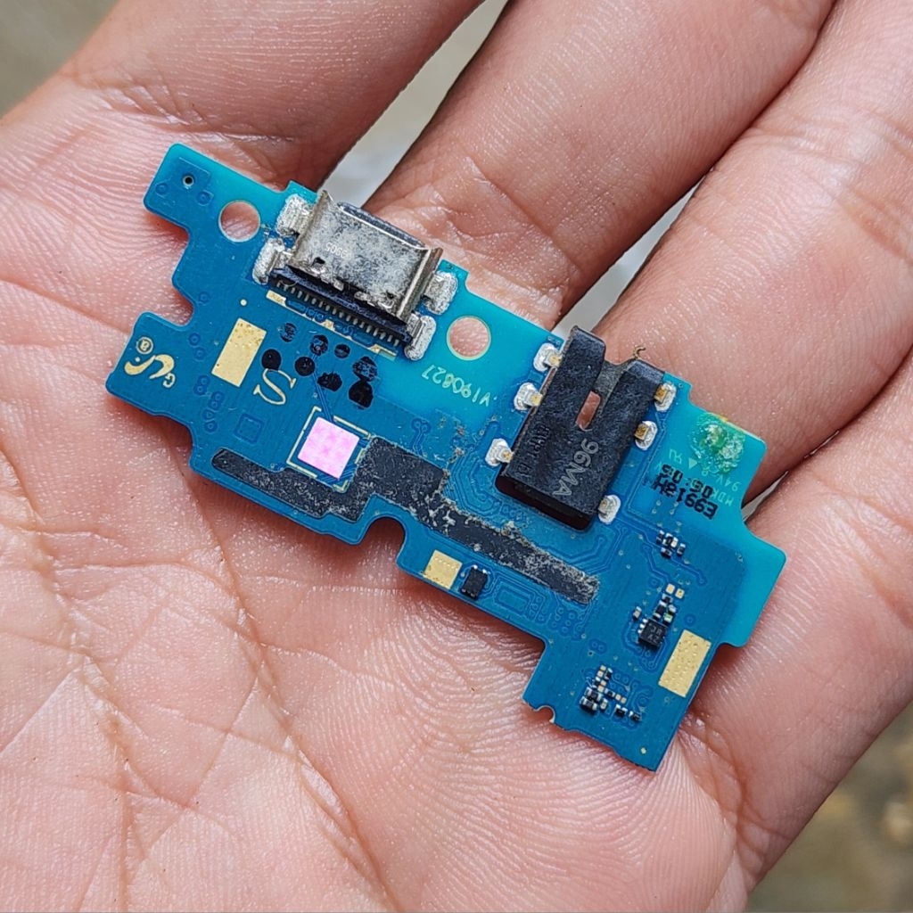 konektor cas samsung a50s ori copotan