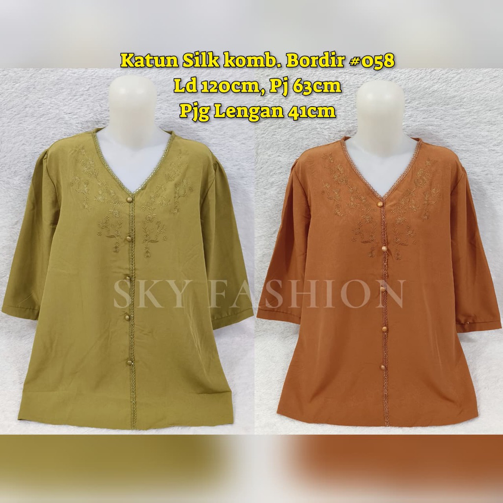 BLOUSE IMPORT IBU-IBU JUMBO