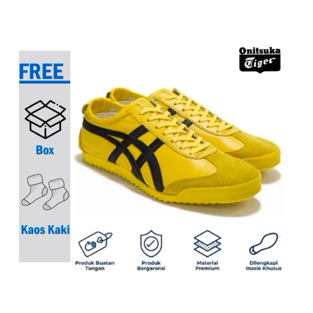 Sepatu Sneakers Onitsuka Tiger Japan Kill Bill Sepatu Pria Wanita Original