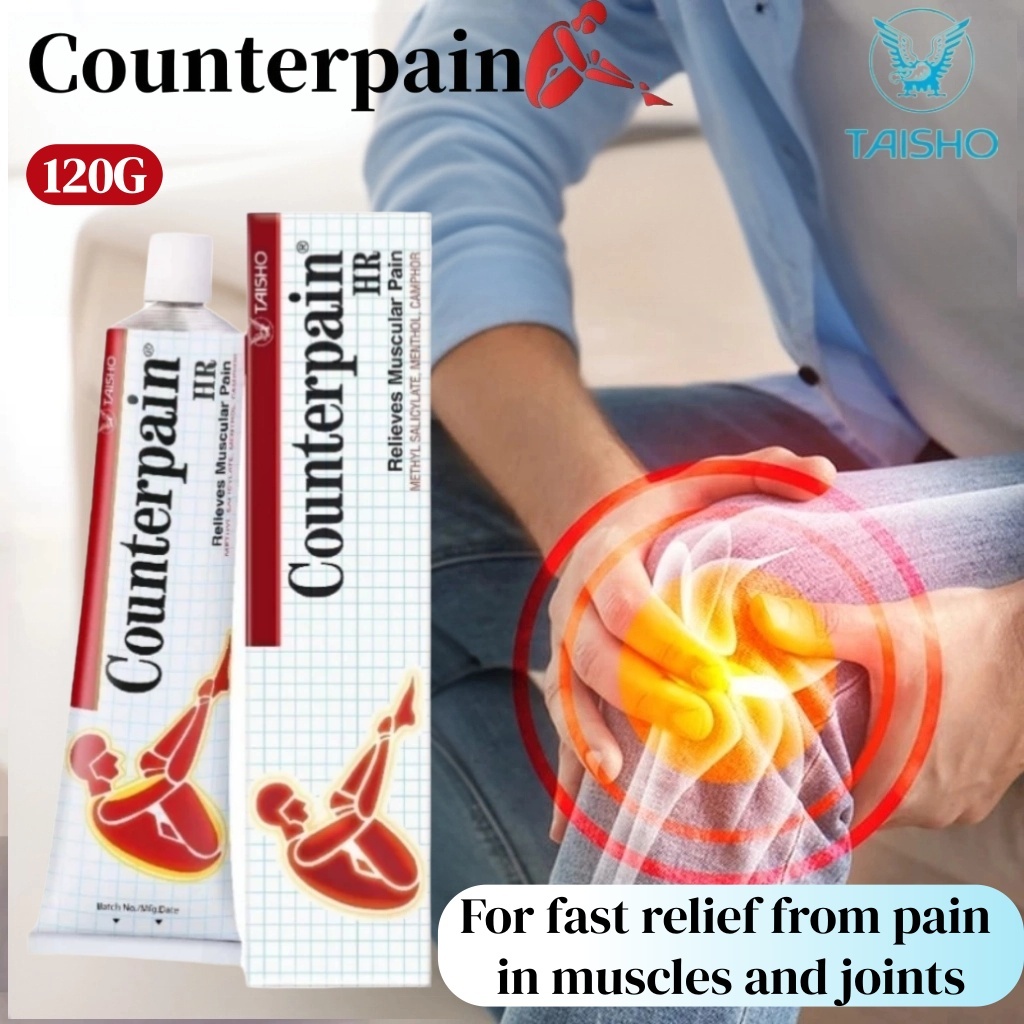 *ORI EXP2028 & Beli 1 gratis 1* - Taisho Counterpain Cream 120gr - Krim Analgesic Balm - Untuk Mengo