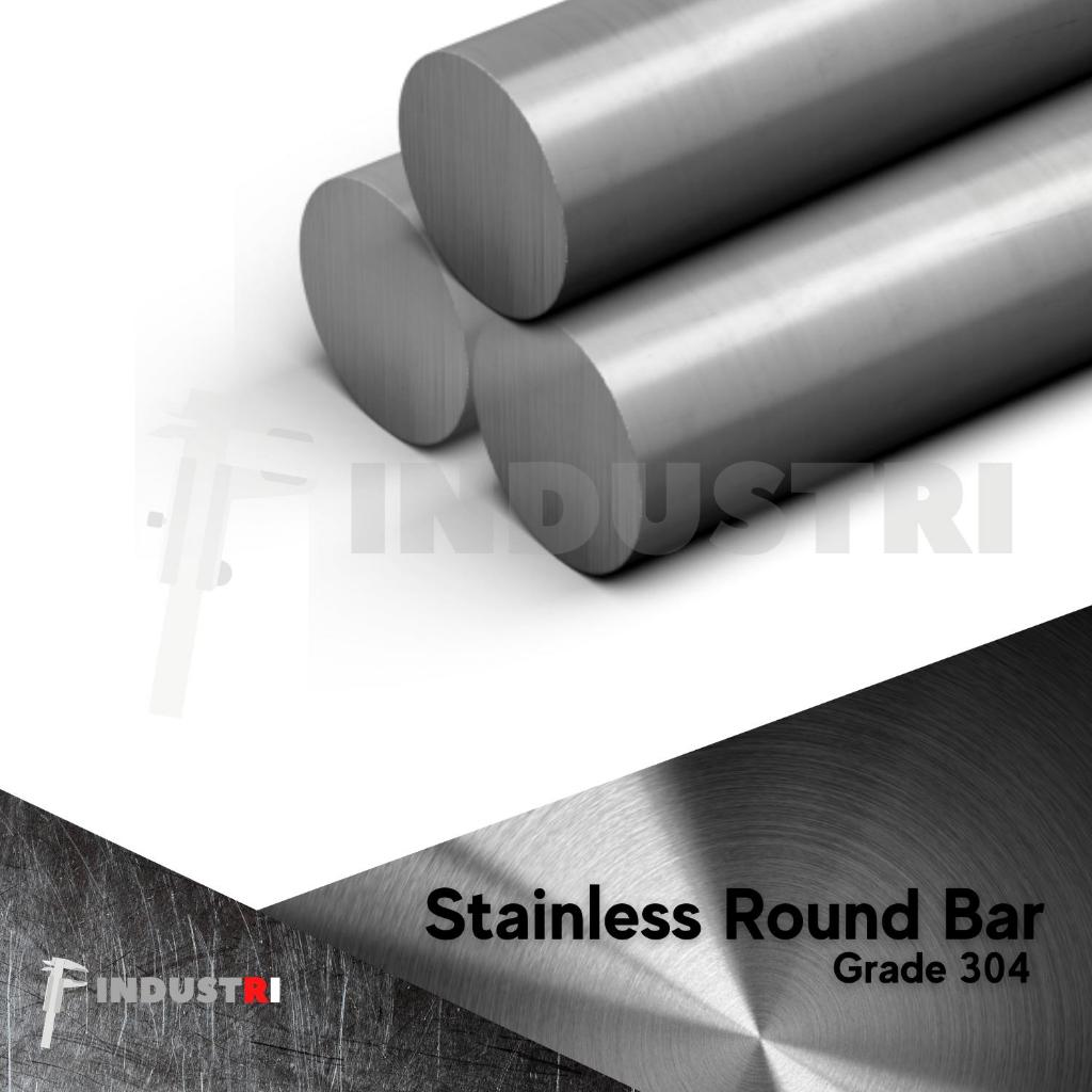 AS SUS 304 diameter 20mm |AS besi stainless per 1 cm