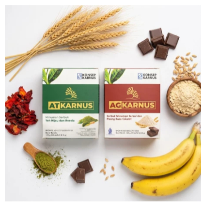 Paket AGAT Alga Gold Sereal + Alga Tea / AT Karnus ORIGINAL