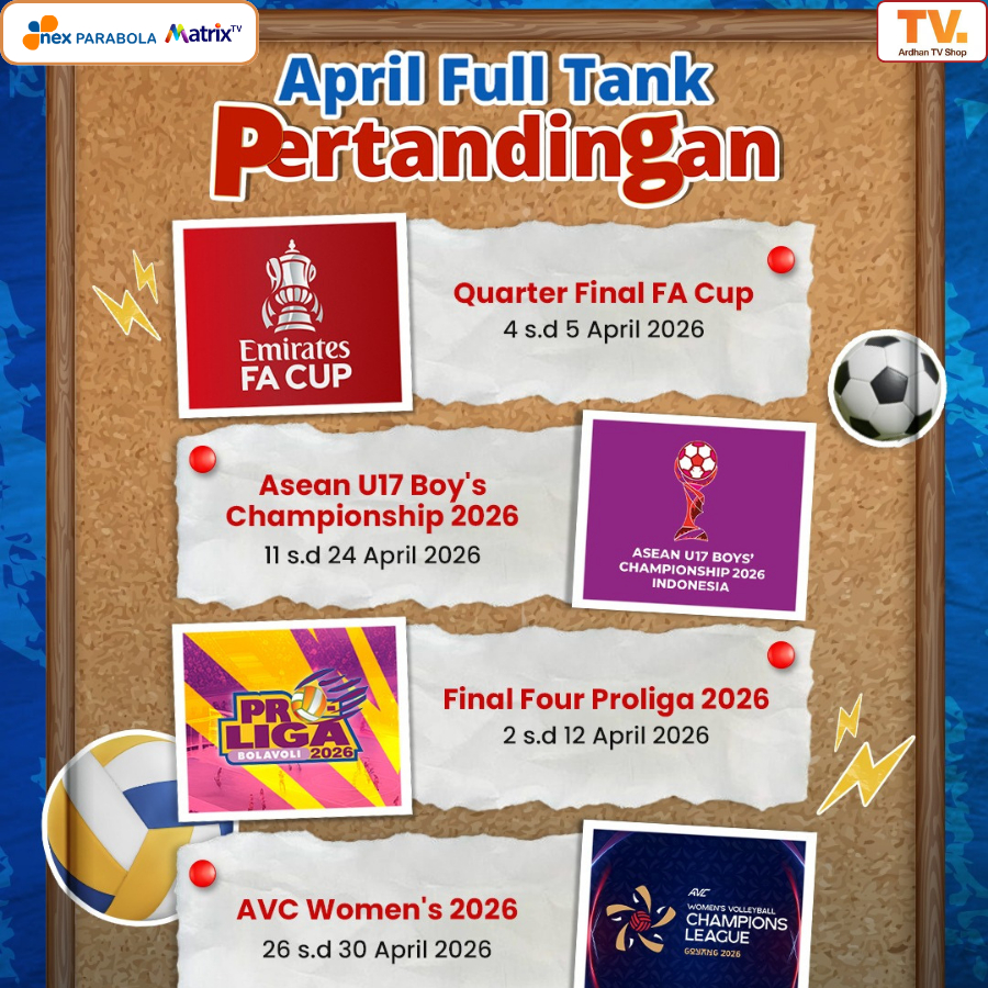 Nex Parabola Dan Matrix DIAMOND 30 Hari - Paket nonton Semua Channel, paket Lengkap Nex Parabola