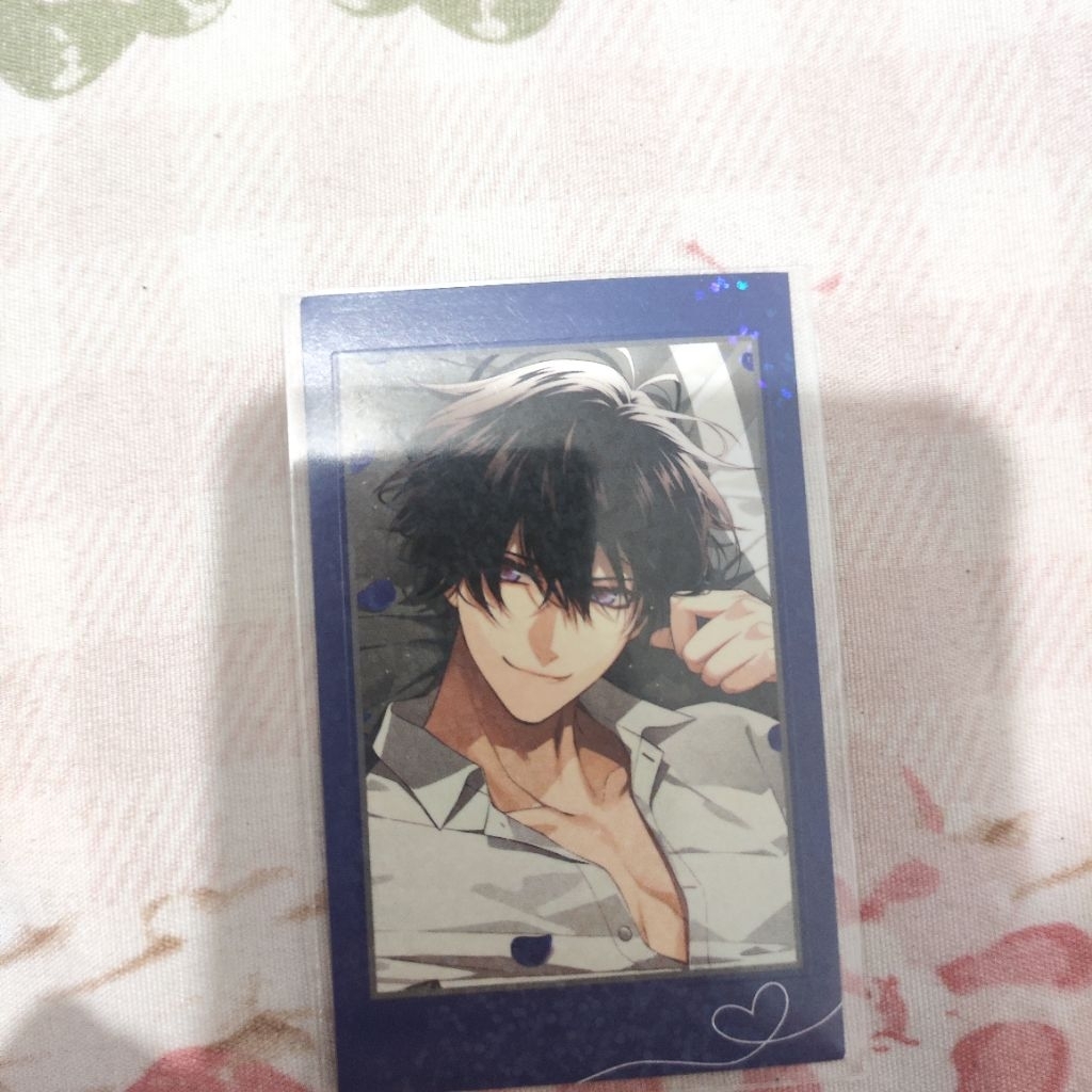 otomate cheki with u series yanagi aiji collar x malice rare