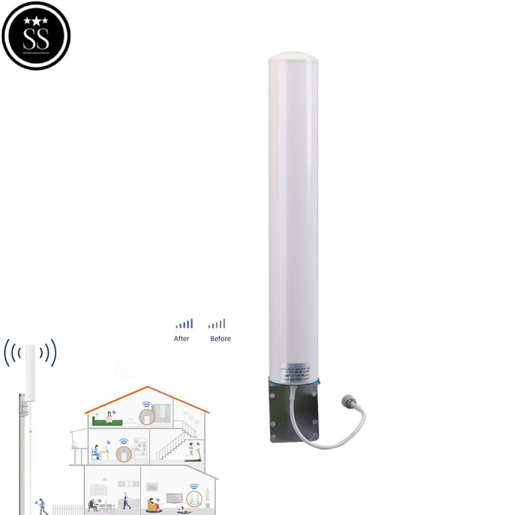 Antena Omni Outdoor Reapeter GSM Penguat sinyal  2G 3G 4G Lte N Female