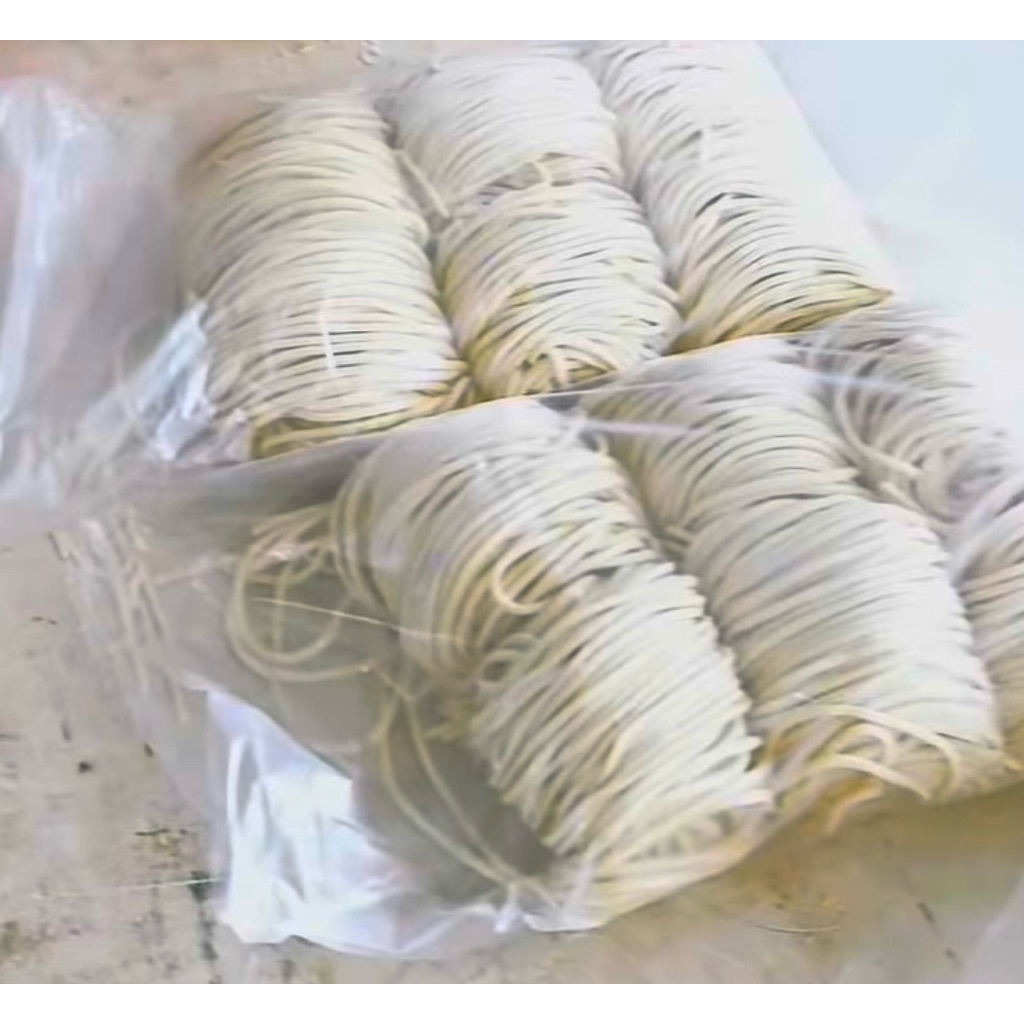 Mie Telur Super 1Kg 12 Porsi / Mie Basah / Mie Gacoan / Mie Ramen / Mie Wizzmie / Mie Jebew | Frozen