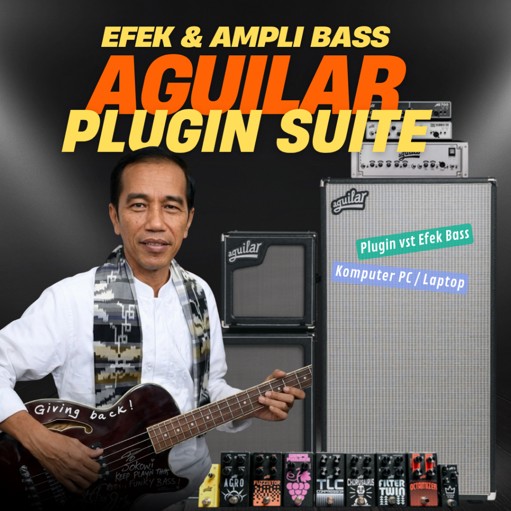 Efek Gitar BASS Aguilar Plugin Suite VST Efek Bass Digital