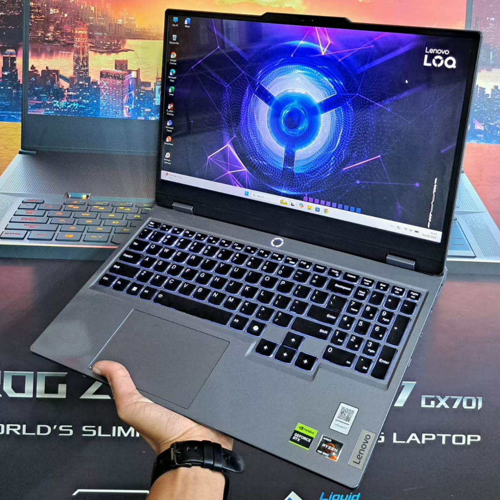 LENOVO LOQ 15ARP9 AMD RYZEN 7-7435HS RAM 12GB SSD 512GB RTX 4060 8GB